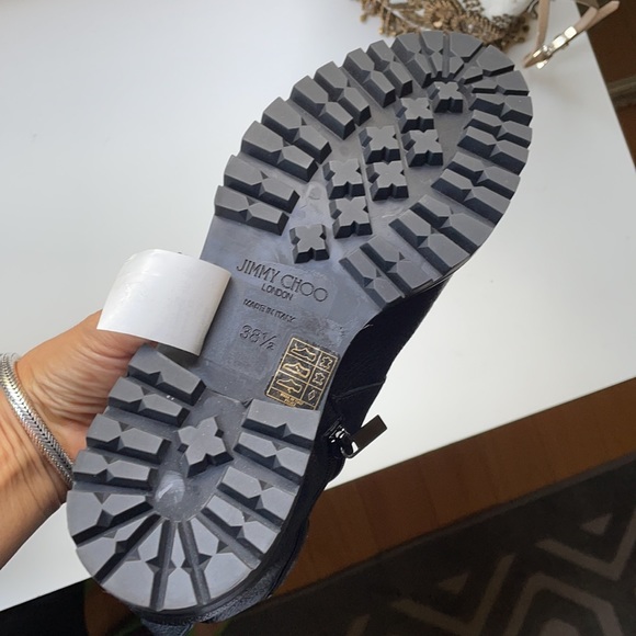 Jimmy Choo
Cruz Flat Crystal/Pearl Detail Boot - Picture 13 of 16